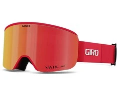 Žieminiai akiniai GIRO AXIS Raudonas Juodas THIRDS (VIVID-Carl Zeiss VIVID EMBER 19-42% S2 spalvotas veidrodinis lęšis + VIVID-Carl Zeiss INFRARED 58% S1 spalvotas veidrodinis lęšis) (NAUJIENA 2024/2025)