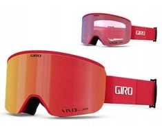 Žieminiai akiniai GIRO AXIS Raudonas Juodas THIRDS (VIVID-Carl Zeiss VIVID EMBER 19-42% S2 spalvotas veidrodinis lęšis + VIVID-Carl Zeiss INFRARED 58% S1 spalvotas veidrodinis lęšis) (NAUJIENA 2024/2025)