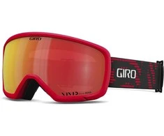 Žieminiai akiniai GIRO RINGO Raudonas REVERB (RYŠKUS-Carl Zeiss EMBER 19-42% S2 spalvotas veidrodinis lęšis) (NAUJIENA 2024/2025)