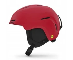Žieminis šalmas GIRO SPUR matinės ryškiai raudonos spalvos M dydis (55,5-59 cm) (NAUJIENA 2024/2025)