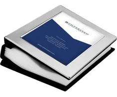 Zilverstad nuotraukų albumas sidabrinis 100 nuotraukų 10x15 6841600