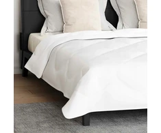 Žiemos antklodė su pagalve 3 pcs Balta Mikropluoštas 3377745
