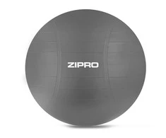 Zipro Anti-Burst Premium gimnastikos kamuolys 65 cm, pilkas