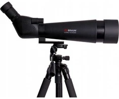 Žiūronai Braun Phototechnik teleskopas Braun Ultralit 20-60x80 teleskopas ir trikojis