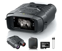 Žiūronai FNIRSI NVS-40 skaitmeninis naktinio matymo prietaisas su 4K HD įrašymu