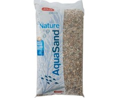 Zolux Aquasand Nature grubi kvarcinio smėlio substratas akvariumui 1kg