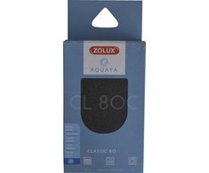 Zolux Aquaya anglies filtro įdėklas akvariumo vandens valymui, Classic 80