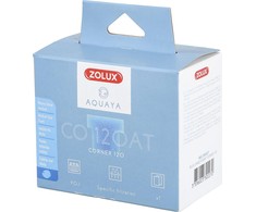 Zolux AquaYa didelis kampinis putų filtrų įdėklas akvariumui, mėlynas