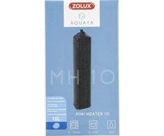 Zolux Aquaya mini šildytuvas 10 W - vandens šildytuvas 0- 10 l colio. juoda