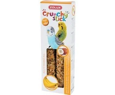 Zolux skanėstai mažoms papūgoms su bananais ir kokosais 85g