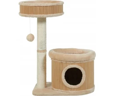 Zolux draskyklė katei BAMBOO 2 kol. smėlio spalva 76 cm