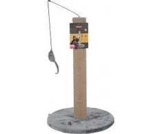 Zolux Cat draskymasis su žaislu 63 cm - pilkas
