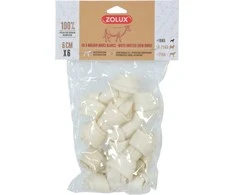 Šunų Skanėstai - Zolux Mazgotos Baltos Kaulo Formos 54g