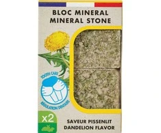 Zolux mineraliniai kauliukai graužikams su kiaulpienėm 2x100g