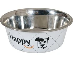 Zolux Inox Happy 1,5 l dubuo - baltas
