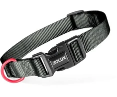 Zolux Antkaklis šunims iš klasikinio nailono 37-58 cm/25 mm juodos spalvos
