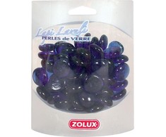 ZOLUX violetinės stiklinės akvariumo perlės