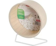 Zolux Plastikiniai ritės ant metalo pagrindo 12 cm col. smėlio spalvos