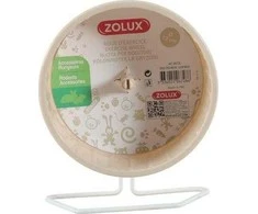Zolux Plastikiniai ritės ant metalo pagrindo 12 cm col. smėlio spalvos