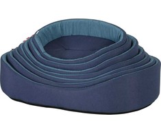 Zolux 7 apvalių šunų gultų rinkinys ONE INDIGO 50-80 cm