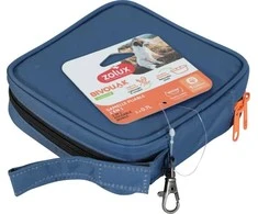 ZOLUX sulankstomas 2 viename šunų dubenėlis BIVOUAK 2 x 700 ml, mėlynas