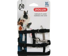 Zolux Braškės ir pavadėliai triušio XL col. juoda