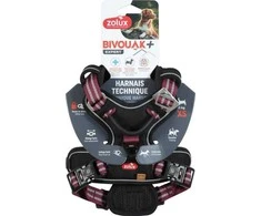 Zolux Szelki šuniui BIVOUAK XS raudona
