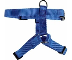 Zolux Nailono diržas šuniui 30/45cm 15mm mėlynas