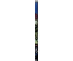 Zolux dvipusis akvariumo fonas su koralais, 60 × 120 cm, juodas