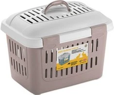 Stefanplast ZOLUX Transp.d/psa/kota/gryzoni MIDI GULLIVER pilka