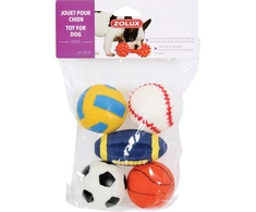 Zolux Vinildog Ball 6 cm 5 vnt.