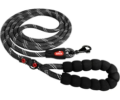 Zolux Virvinis šuns pavadėlis, juodas, 3 m, 13 mm