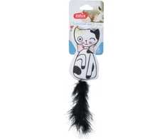 ZOLUX žaislas katėms „Chatouille“ su plunksnomis ir katžolėmis – 13 cm