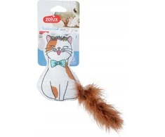 ZOLUX žaislas katėms „Chatouille“ su plunksnomis ir katžolėmis – 13 cm