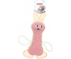 Zolux Zolux Žaislas šuniui Królik Buddy rožinė 33cm