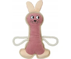 Zolux Zolux Žaislas šuniui Królik Buddy rožinė 33cm