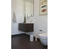 Zone Vonios šiukšlių krepšys 3 L Soft Pilkas Solo 34774