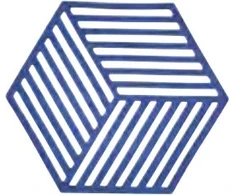 „Zone“ padėklo indams heksagonas Indigo (31597)