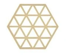 Zone Padėkliukas po indais Triangles L16 Warm Sand (12429)