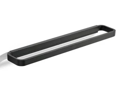 Zone Rankšluosčių pakabinimo kabykla ant turėklų Rim 44 cm juoda (14638)