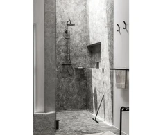 Zone Rankšluosčių pakabinimo kabykla ant turėklų Rim 44 cm juoda (14638)