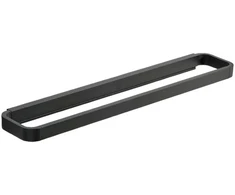 Zone Rankšluosčių pakabinimo kabykla ant turėklų Rim 44 cm juoda (14638)