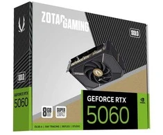 Zotac žaidimų vaizdo plokštė GeForce RTX 5060 SOLO NVIDIA 8 GB GDDR7