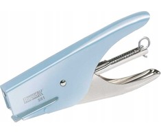 Kabės segtuvas Rapid Rapid Retro Classic S51, 15 lapų, Mėlyna, Nerūdijantis plienas, Standartinis užlenkimas, 21/4, Metalas, 80 g/m²