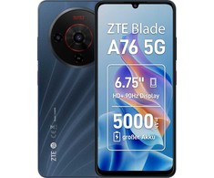 Išmanusis telefonas ZTE Blade A76 5G Juodas