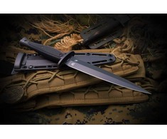 Superbulk Spartan Blades George Raider Durklė Pilnai Juodas Peilis