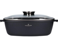 ZWIEGER Juodas STONE - keptuvė 32cm 5.0L
