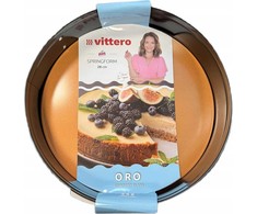 Zwieger Vittero Oro Tortownica okrągła 28x6,8cm