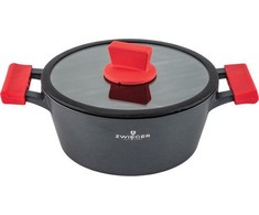 ZWIEGER OBSIDIANO PUODAS 24CM INDUKCINIS DANGAS