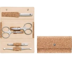 Zwilling komplektas do manicure - korkowe etui, 5 dalys